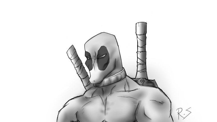 Дэдпул валентинка