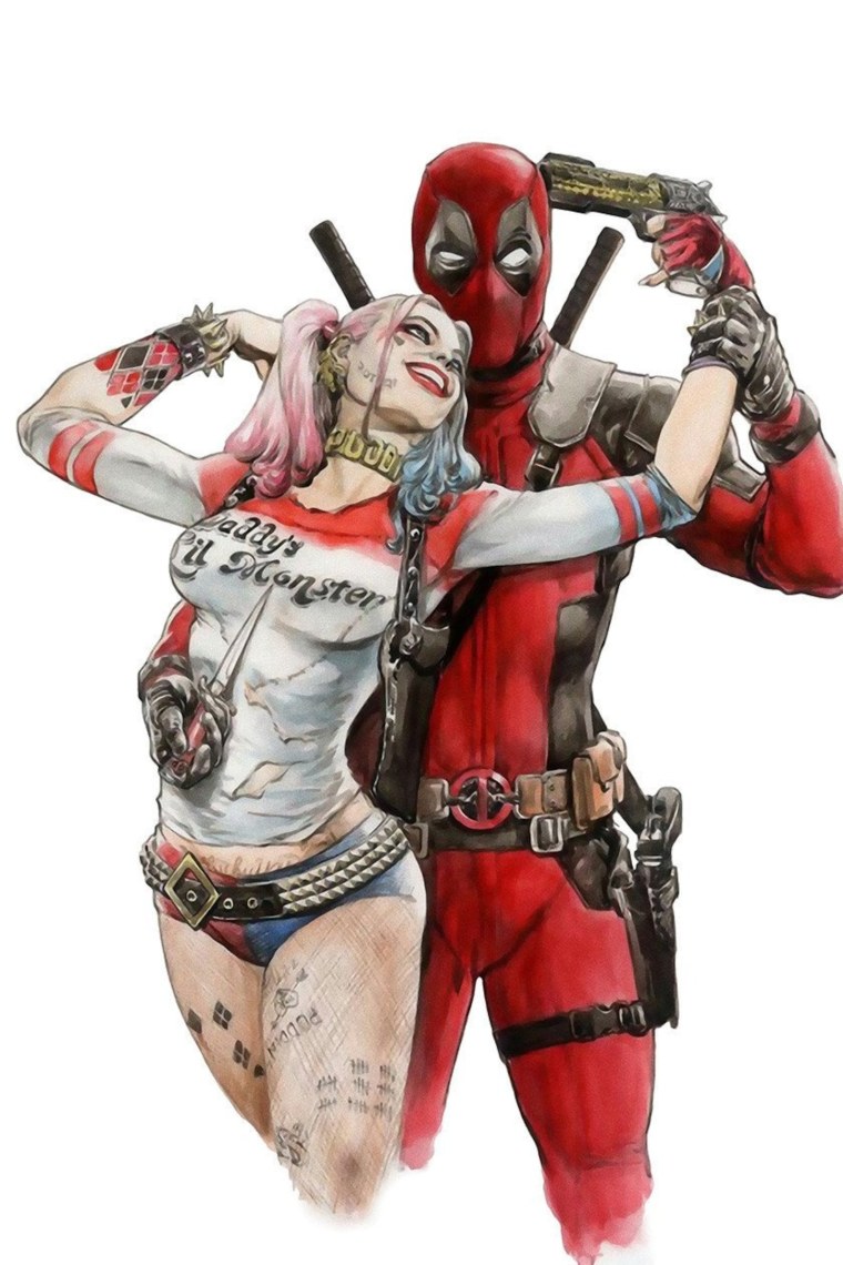Дэдпул с пистолетом