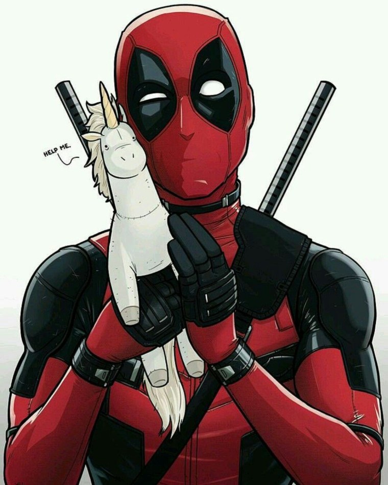 Deadpool Comic transparent