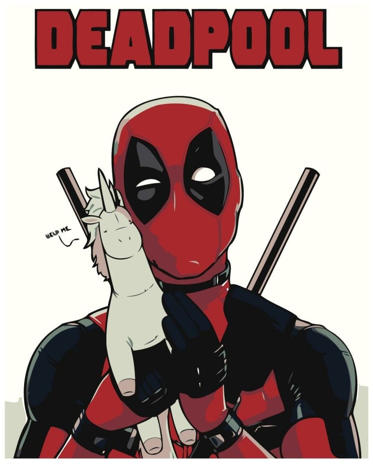 Дэдпул герой Марвел арт