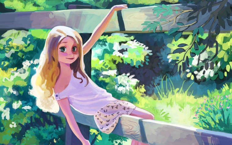 Милые иллюстрации в корейском стиле