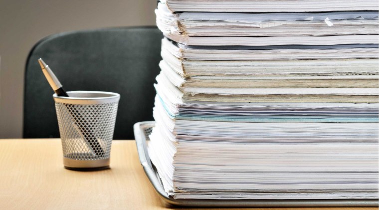 Стопка бумаг документов