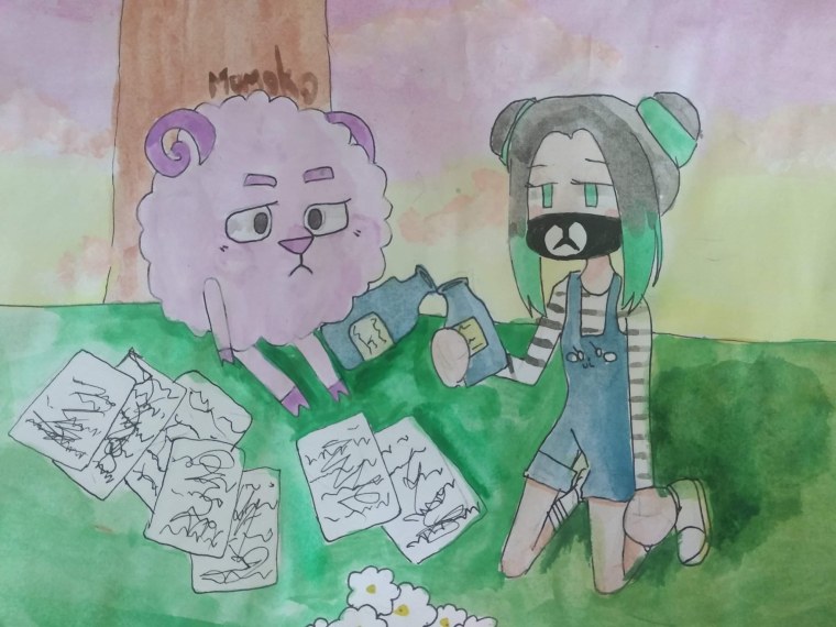 Йоши и Лана арт