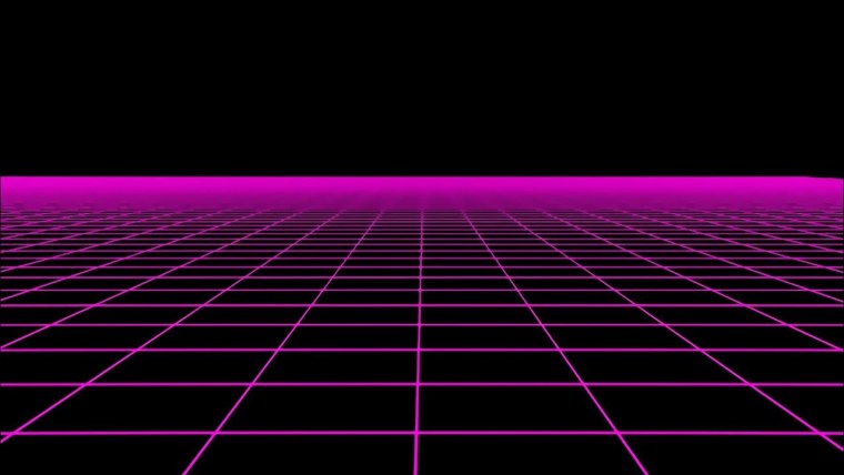 Neon Grid 80s