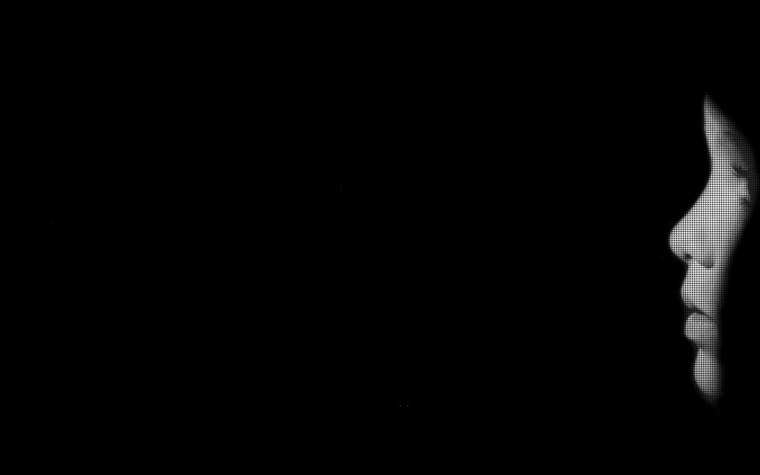 Чёрный фон без ничего