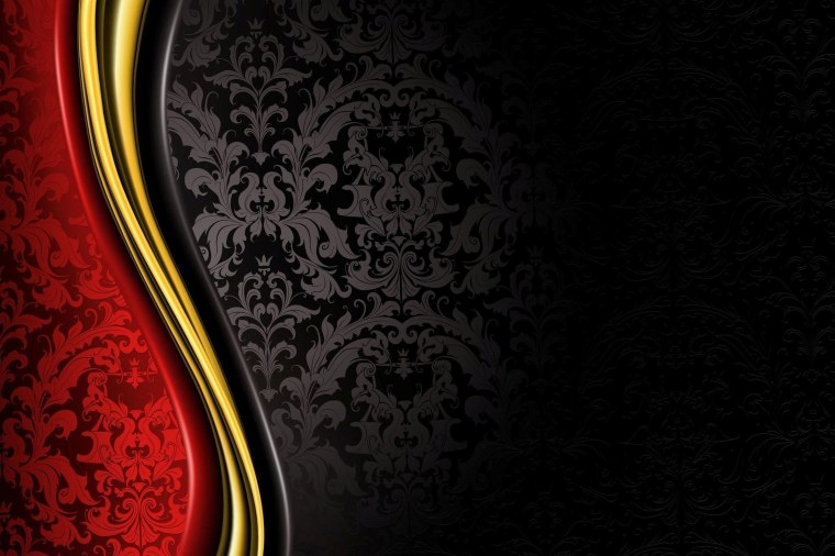 Красно черно золотой