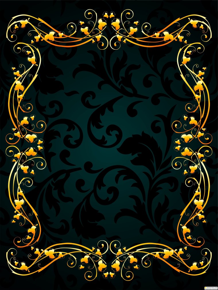 Абстрактные линии на черном фоне