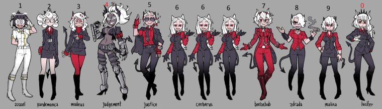 Хеллтейкер персонажи малина