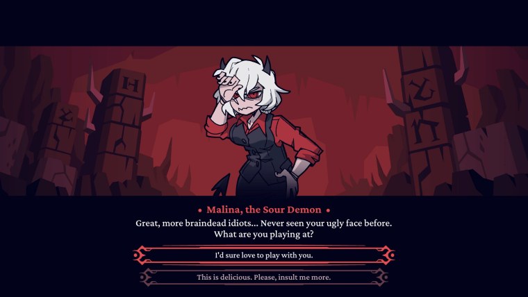 Малина из игры Helltaker