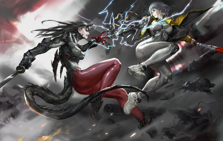 Андроид Чан и айфон Чан