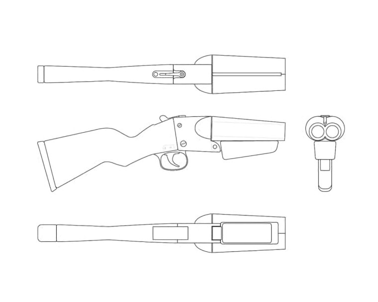 Ружье Графика