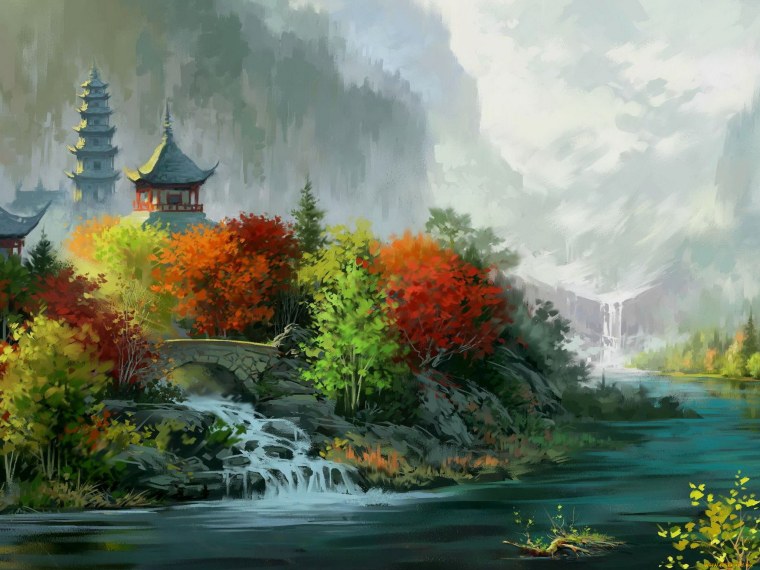 Фантастические пейзажи