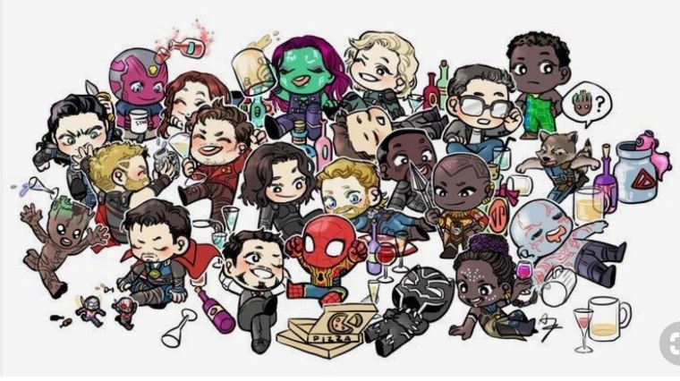 Мстители война бесконечности Чиби