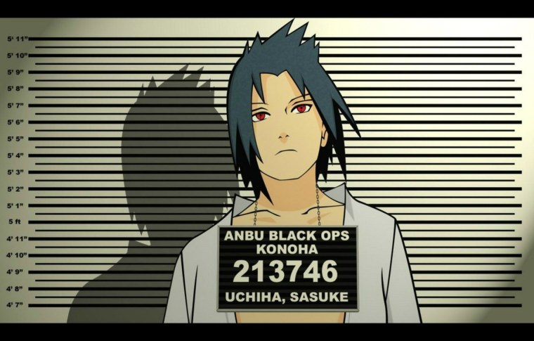 Саске злится скрин