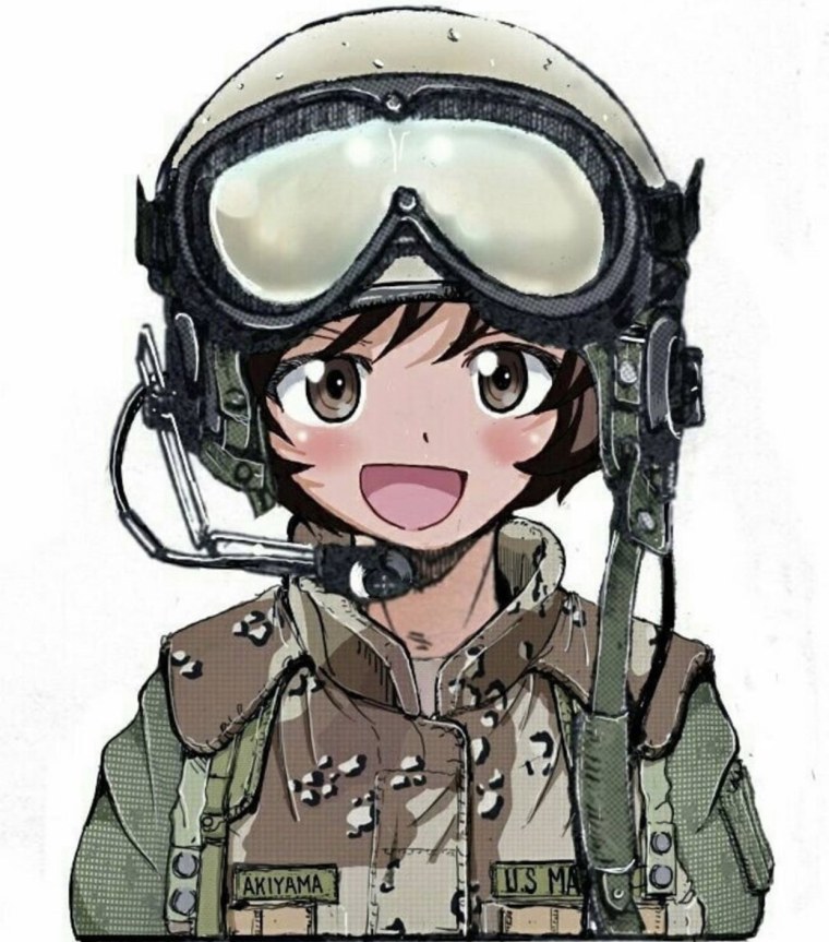 Аниме летчица