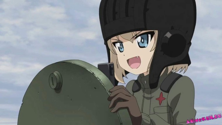 Аниме танкистки girls und Panzer