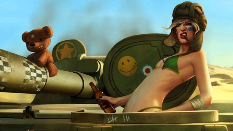 Ребекка бак танкистка