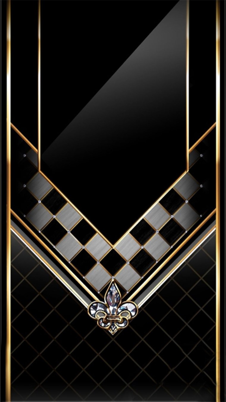 Золотые обои на телефон