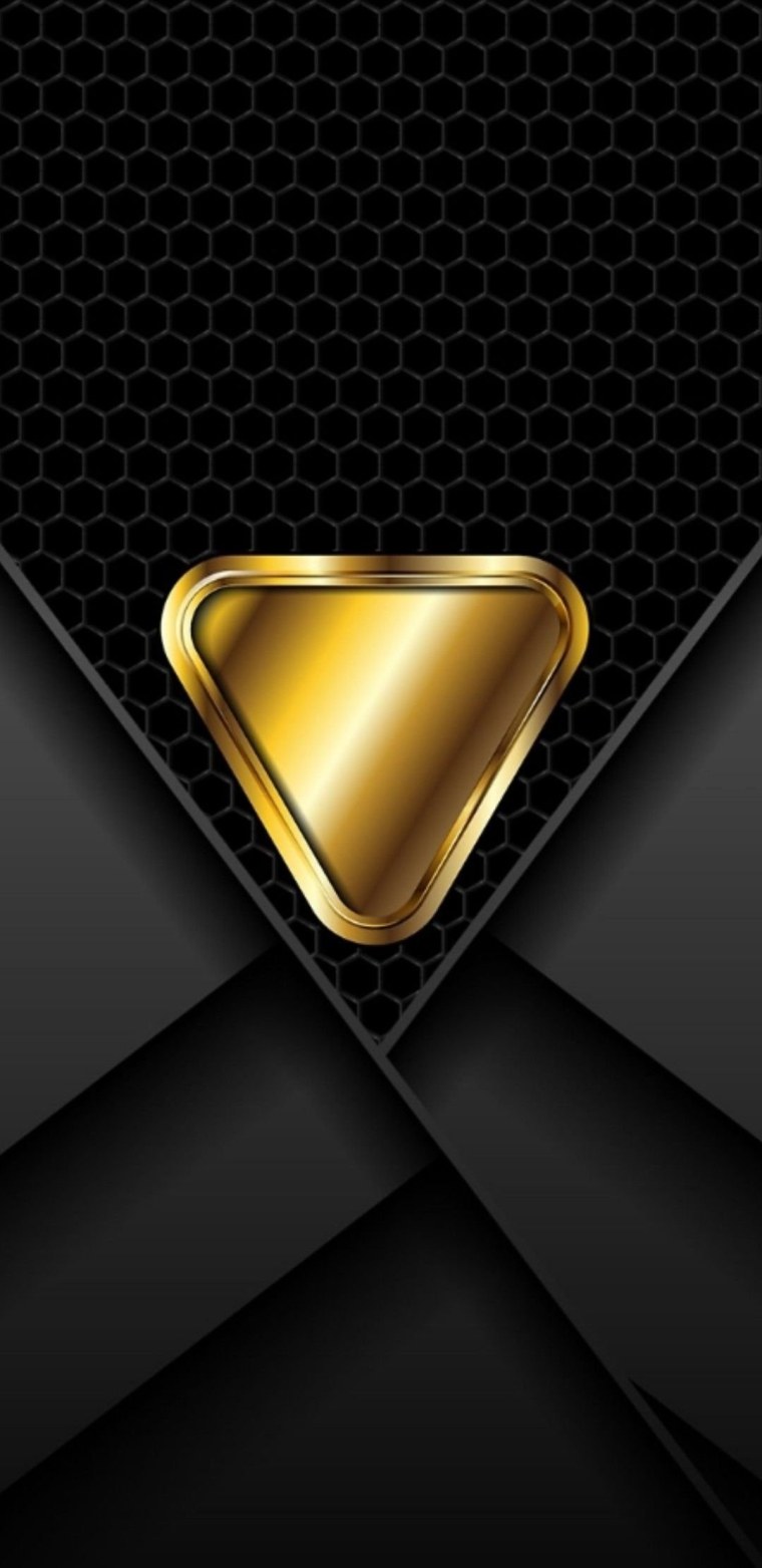 Фон чёрный с золотом вертикально