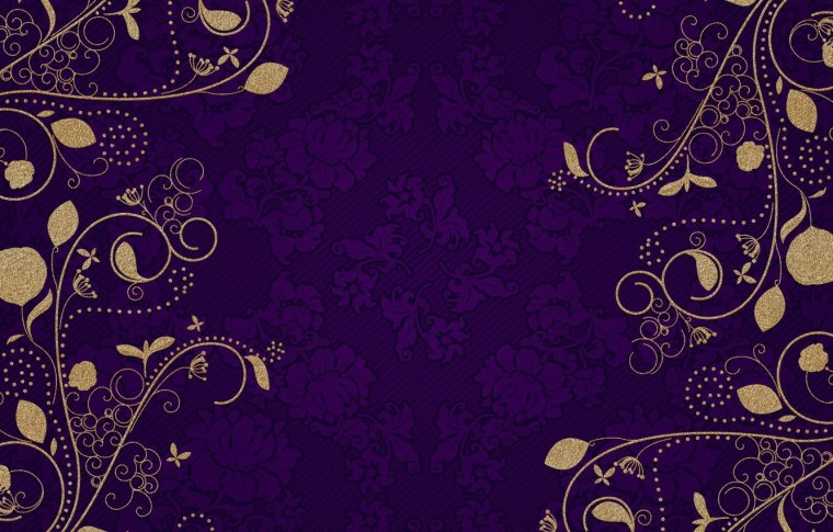 Фиолетовый фон с узорами