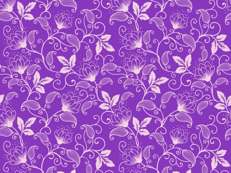 Сиреневые узоры