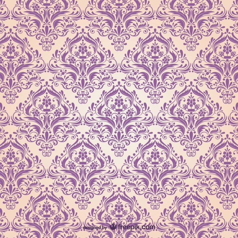 Сиреневый фон с узорами