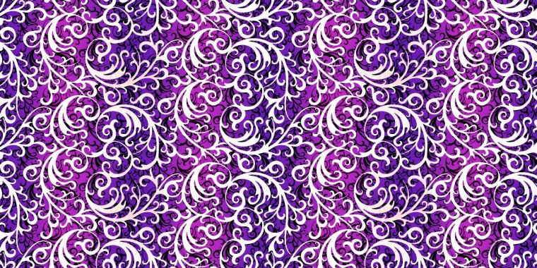 Фиолетовый фон с узорами