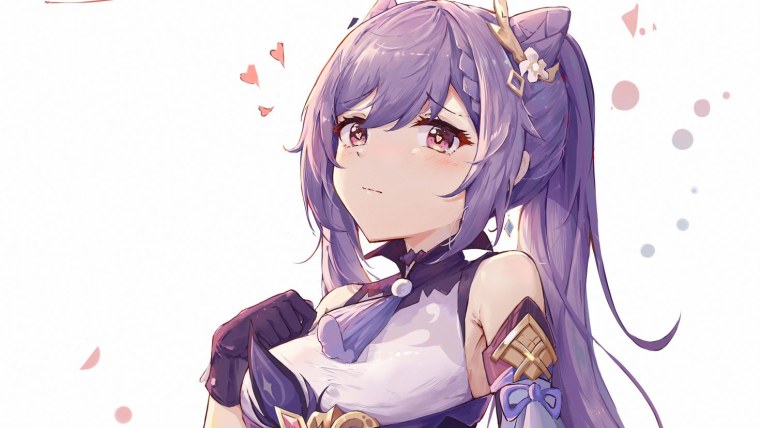 КЭ Цин Геншин Импакт арт