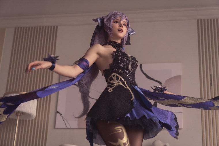 Саша Холланд косплей Геншин Импакт