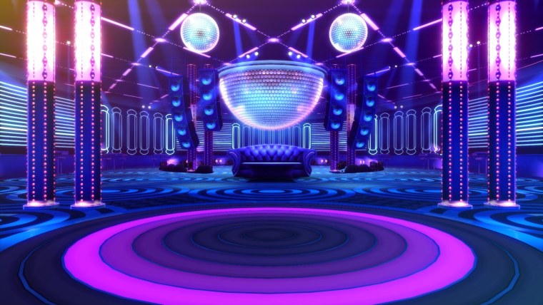 Яркая сцена