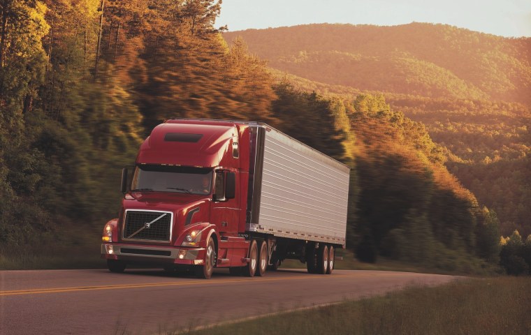 Вольво грузовик фура 2002