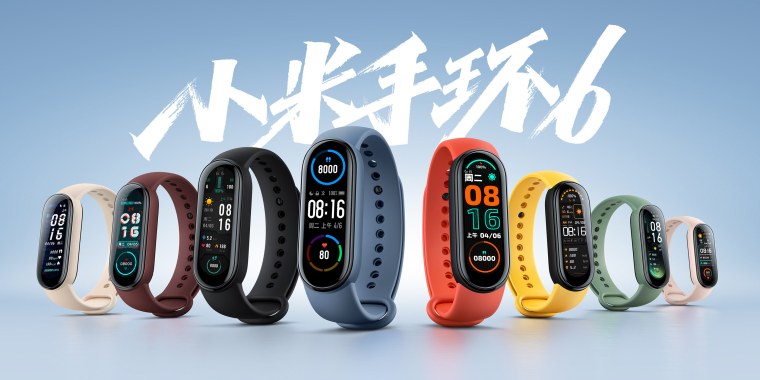 Xiaomi mi Band 6 циферблаты