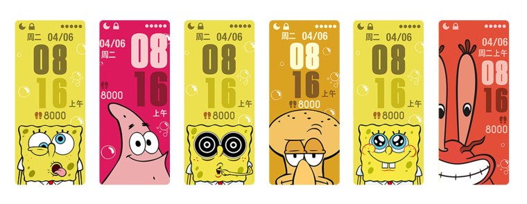 Xiaomi mi Band 5 циферблаты