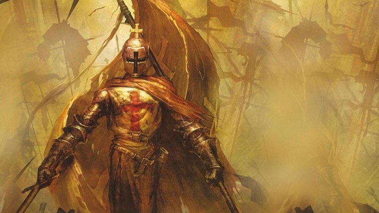 Крестоносец арт