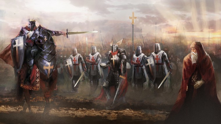 Орден крестоносцев тамплиеры