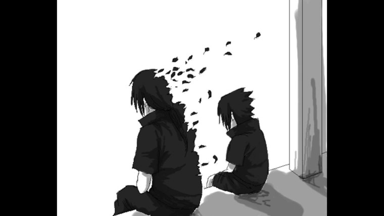 Смерть Саске Учиха арт