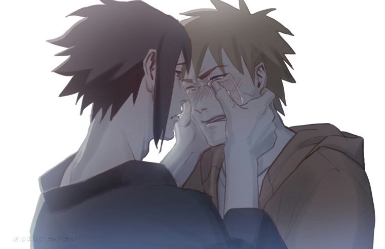 Итачи плачет