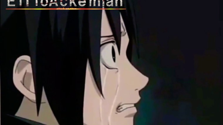 Саскэ Утиха маленький плачет