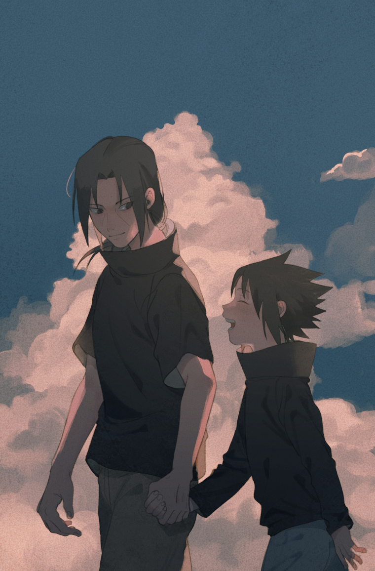 Саске Учиха плачет