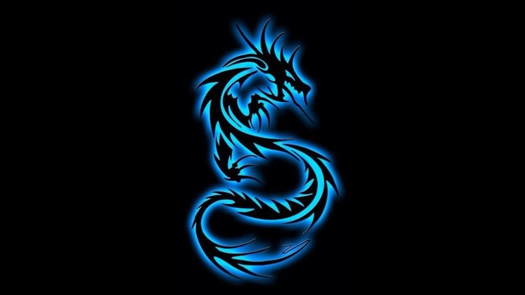 Неоновый дракон