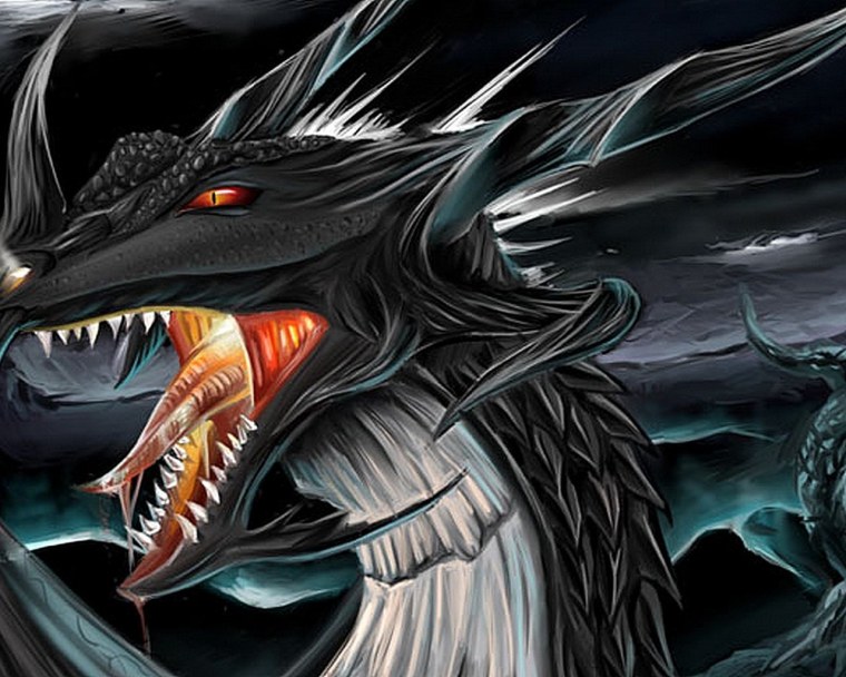 Крутой дракон