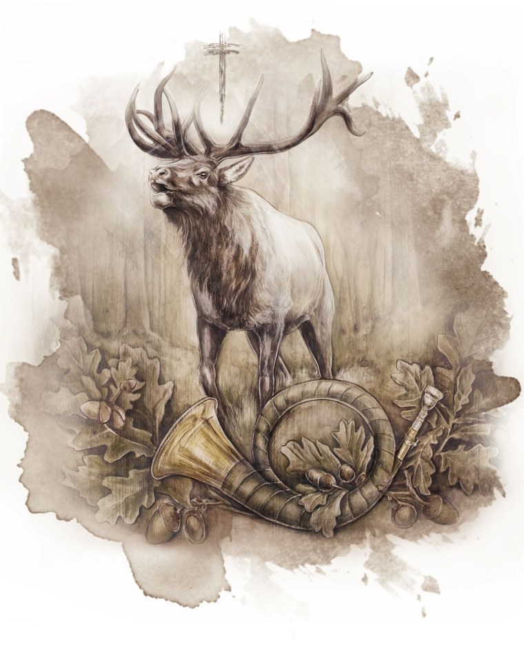 Эскизы охота