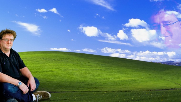 Безмятежность Windows XP ночь