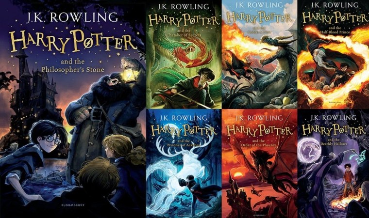 Гарри Поттер обложка книги на английском