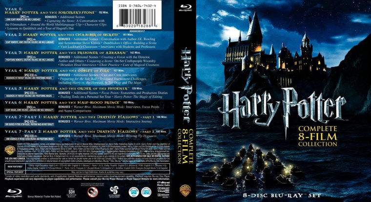 Blu-ray Harry Potter and the Sorcerer's Stone