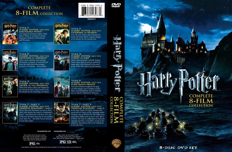 Гарри Поттер антология двд диск