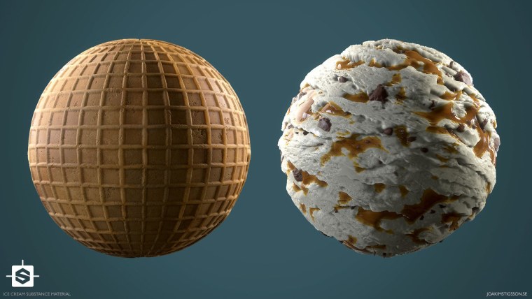Вафля мороженое текстура