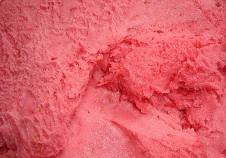 Текстура мороженого