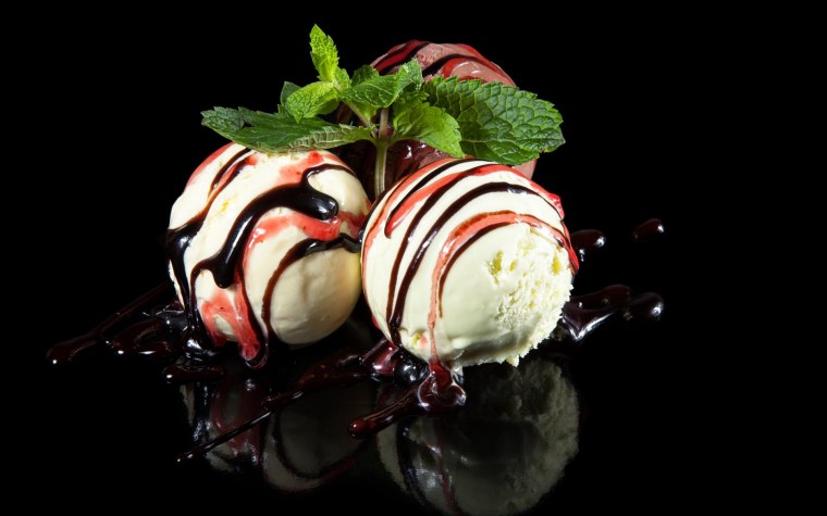 Красивое мороженое