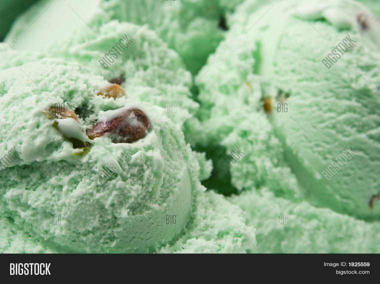 Текстура фисташкового мороженого